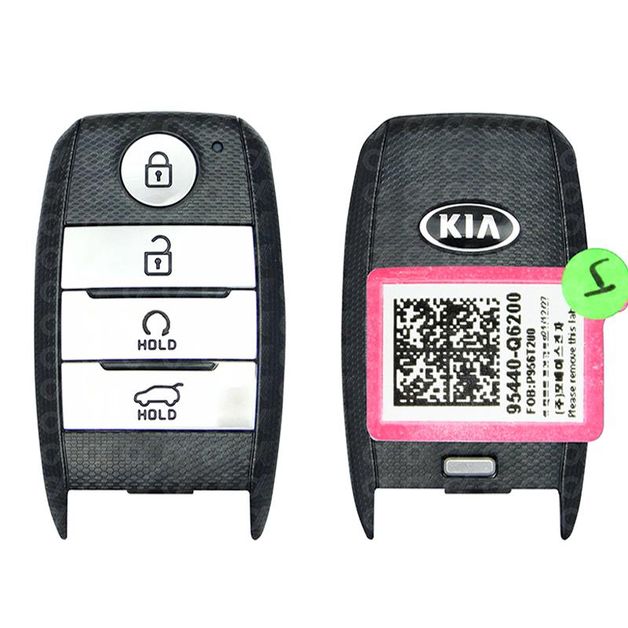 KIA Seltos 2021 Genuine Smart Remote Key 4 Buttons 433MHz 95440Q6200